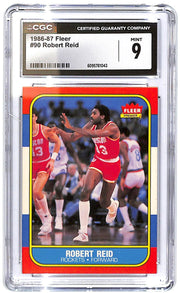 1986-87 Robert Reid Fleer - #90 CGC Mint 9