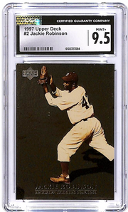 1997 Upper Deck Jackie Robinson #2 CGC 9.5 Dodgers