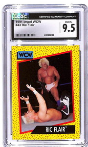 1991 Impel WCW Ric Flair #43 CGC 9.5