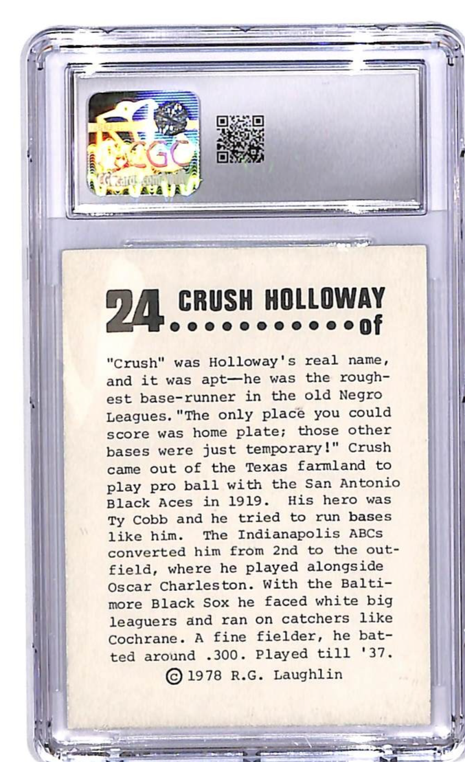1978 Laughlin Long Ago Black Stars CGC 8.5 Crush Holloway #24
