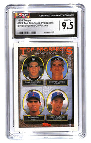 1993 Jones, Gil, Silvestr, Patzke Topps - Top Prospects #529 (RC) CGC 9.5