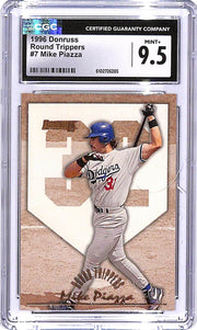 1996 Donruss Mike Piazza Round Trippers #7 /5000 CGC 9.5 Dodgers