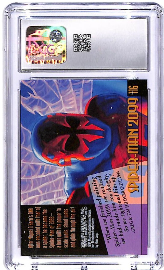 1994 Fleer Marvel Masterpieces Spider-Man 2099 #116 CGC 9.5