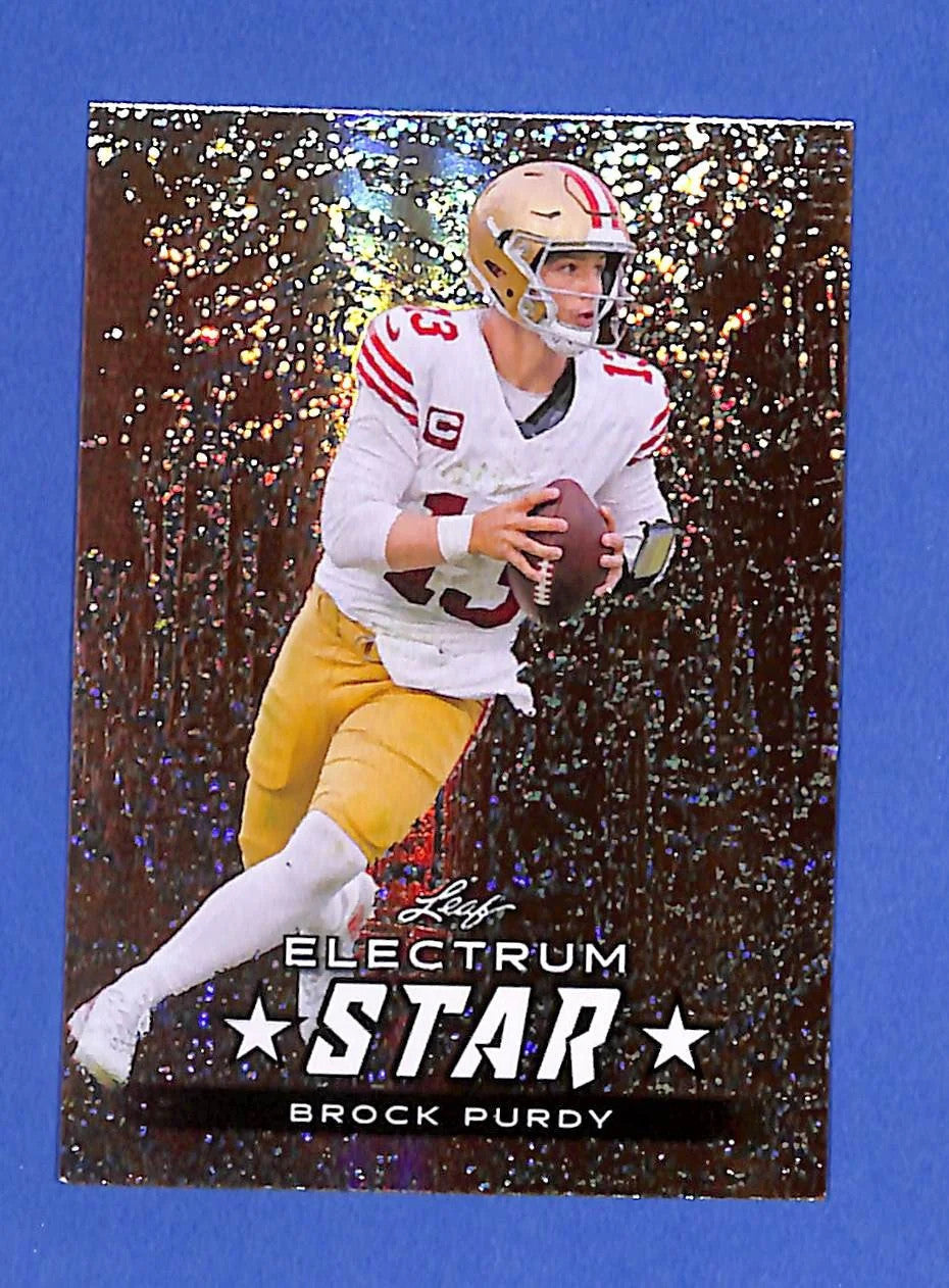 2024 Leaf Electrum - Stars Brock Purdy #400 Bronze Sparkle #6/45