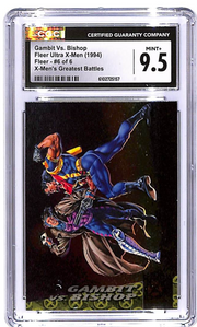 1994 Fleer Ultra X-Men Gambit vs Bishop Greatest Battles #6 CGC 9.5