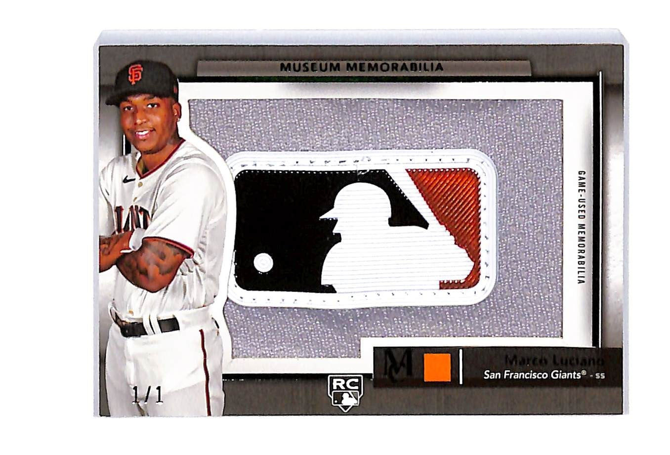 2024 Topps Museum Collection Museum Memorabilia Marco Luciano MM-ML  #1/1 (RC)