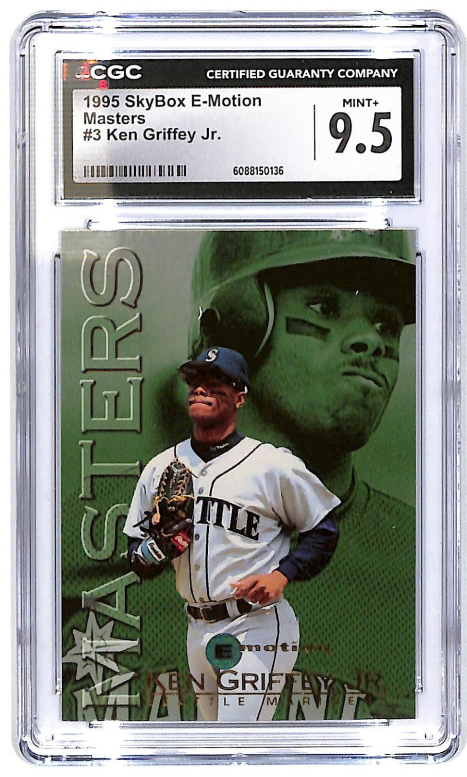1995 Ken Griffey Jr. Skybox E-Motion Masters  #3 CGC Mint Plus 9.5