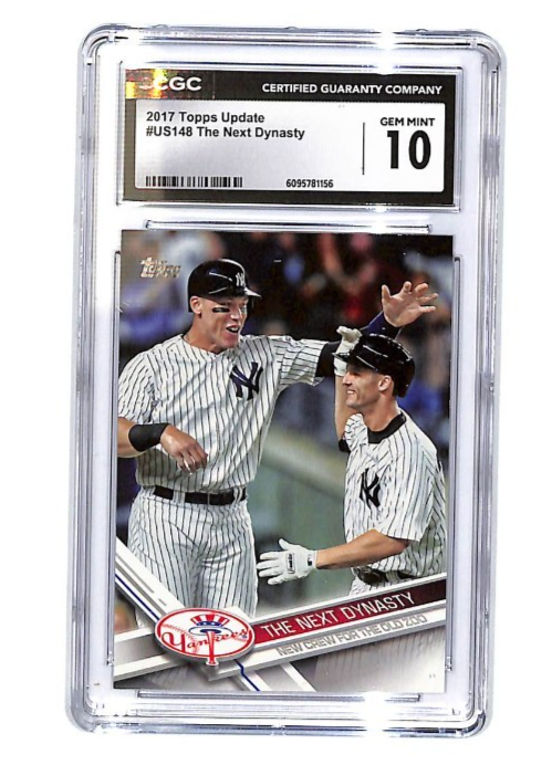 2017 Topps Update Series - Aaron Judge, Greg Bird #US148 (RC) CGC Gem Mint 10