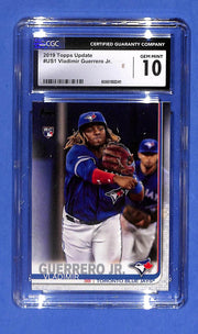 2019 Topps Update Series - Vladimir Guerrero Jr. #US1 Throwing (RC) CGC 10 GM