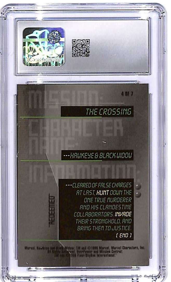 1996 Mission Control Expansion OverPower Redeemed The Crossing #4 CGC 10