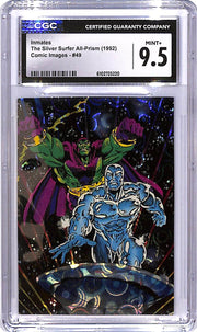 1992 Comic Images The Silver Surfer All-Prism Inmates #49 CGC 9.5