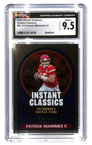 2021 Patrick Mahomes II Panini Classics Instant Classics  #IC-15 CGC Mint 9.5
