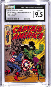 2011 Upper Deck Captain America The First Avenger Comic Covers CGC 9.5 #4