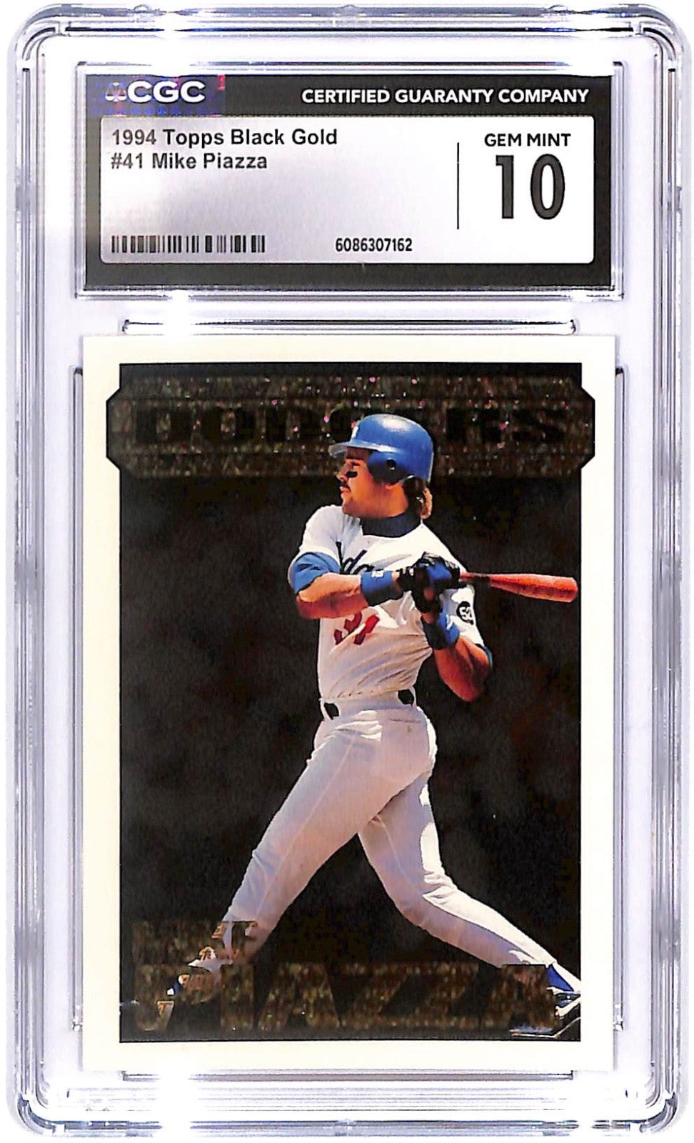 1994 Mike Piazza Topps - Black Gold  #41 CGC Mint 10