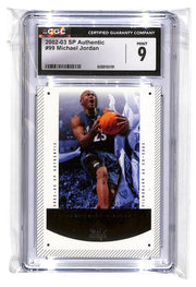 2002-03 Michael Jordan Upper Deck SP Authentic - #99 CGC Mint 9