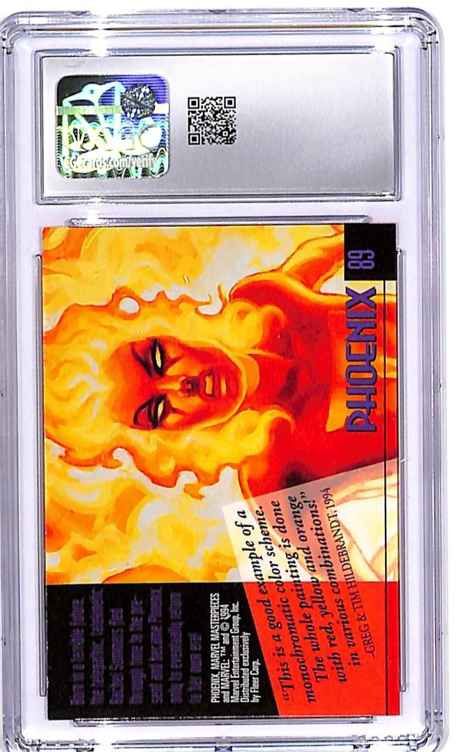 1994 Fleer Marvel Masterpieces Phoenix #89 CGC 9.5