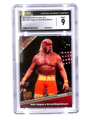 2010 TRISTAR TNA The New Era #82 Hulk Hogan's Return to Wrestling CGC 9