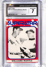 1982 Williams Mantle TCMA Superstars Second Series - #89 CGC 7