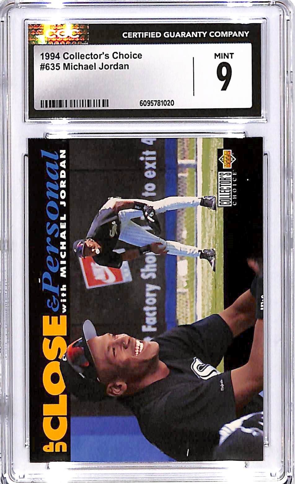 1994 Upper Deck Collector's Choice - Michael Jordan #635 CGC 9