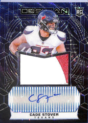 2024 Obsidian Cade Stover Auto Autograph Rookie RC Patch /49 Texans
