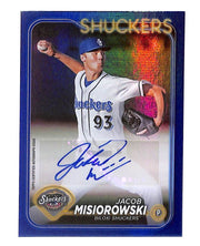 2024 Jacob Misiorowski Topps Pro Debut Blue Auto - PD-171 #128/150