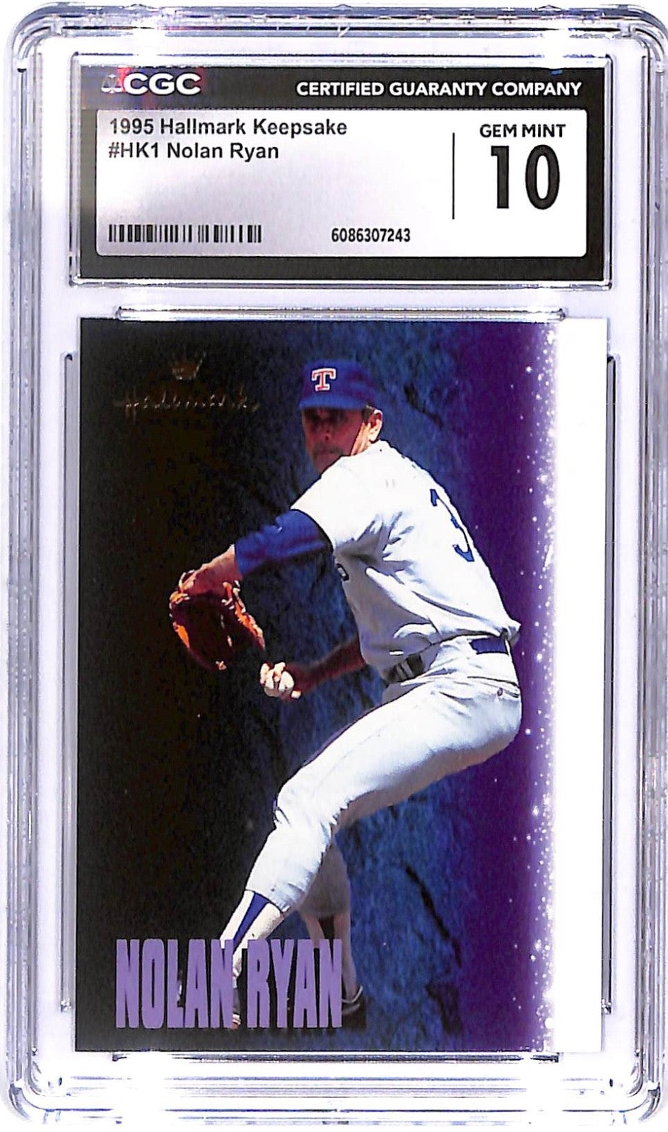 1995 Nolan Ryan Hallmark Keepsake (HOF) #HK1 CGC Mint 10