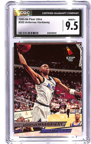 1993-94 Fleer Ultra Anfernee Hardaway Rookie RC #305 CGC 9.5 Magic