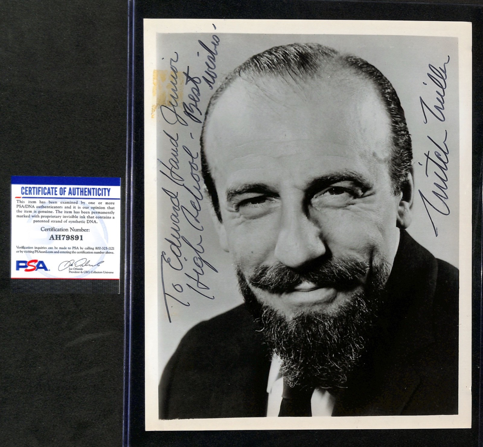 Mitch Miller 8"x10" Photograph Autograph PSA Authentic