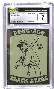 1978 Laughlin Long Ago Black Stars CGC 7 Dick Seay #14