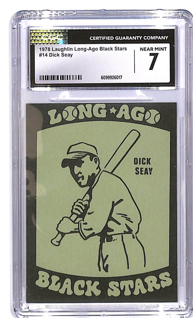1978 Laughlin Long Ago Black Stars CGC 7 Dick Seay #14