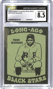 1978 Laughlin Long Ago Black Stars CGC 8.5 Frank Wickware #19