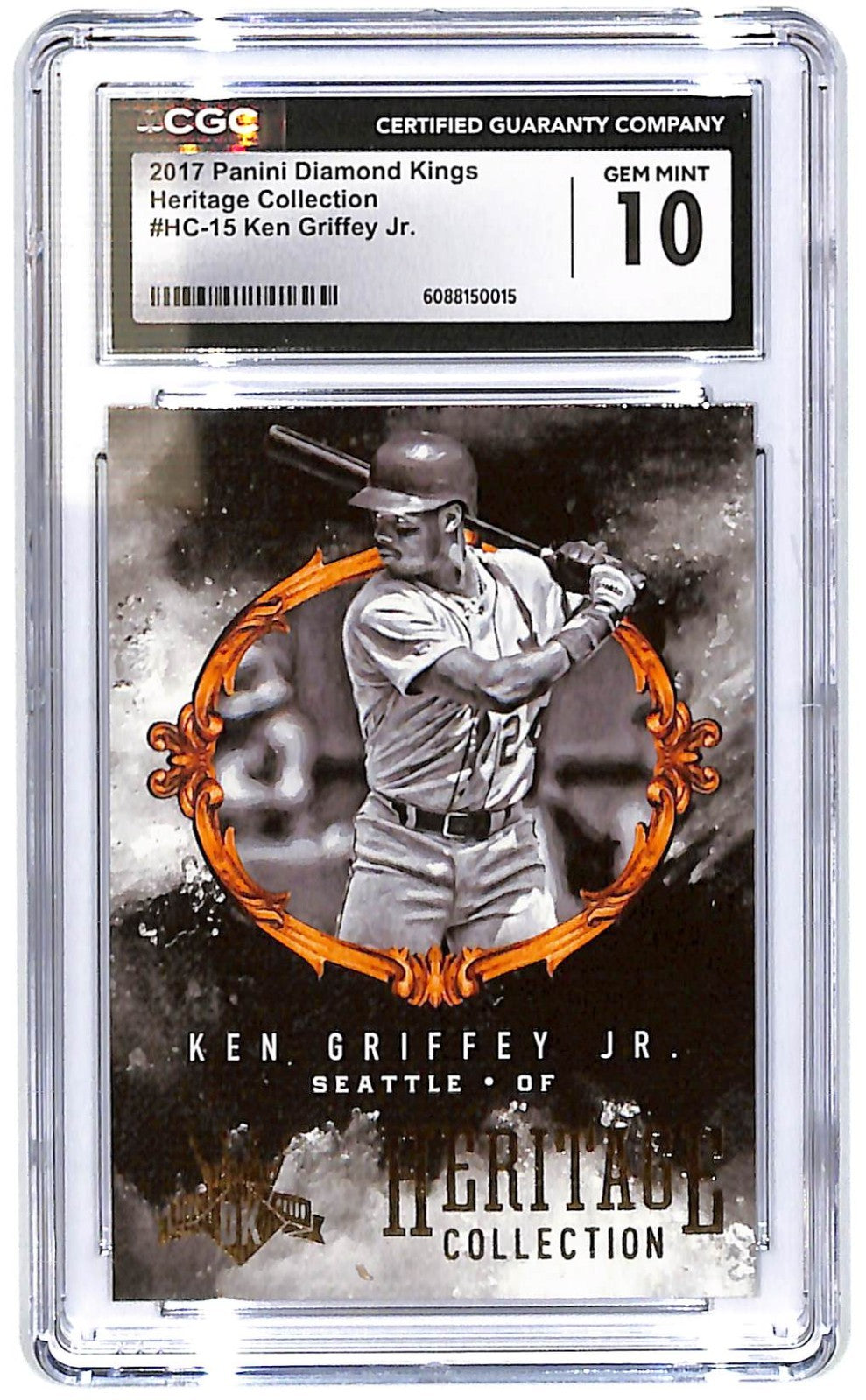2017 Ken Griffey Jr. Panini Diamond Kings Heritage Collection #HC-15 CGC Mint 10