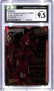 1997 Image Comics Wizard Magazine Series 4 Purgatori Chromium #2 CGC 9.5