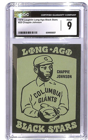 1978 Laughlin Long Ago Black Stars CGC 9 Chappie Johnson #25