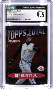 2002 Topps Total Ken Griffey Jr TT20 CGC 9.5 Reds