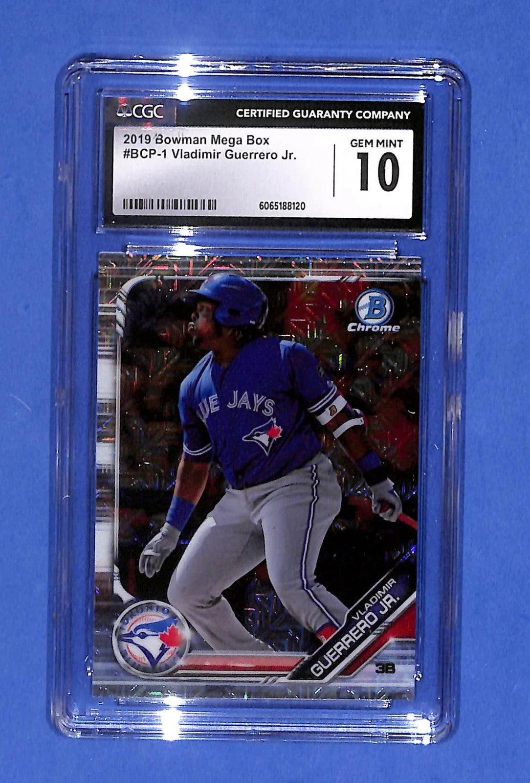 2019 Bowman - Chrome Prospects Vladimir Guerrero Jr. #BCP-1 Mega Box CGC 10 GM
