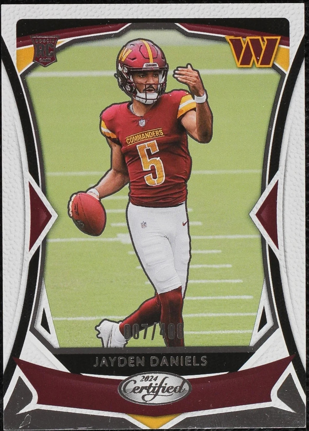 2024 Panini Certified - Rookies Jayden Daniels #102 #274/400 (RC) Commanders