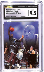 1993-94 Fleer Ultra Shaquille O'Neal Rebound Kings #9 CGC 9.5 Magic