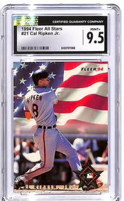 1994 Fleer All Stars Cal Ripken Jr #21 CGC 9.5 Orioles