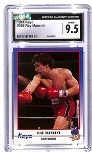 1991 Kayo Ray Mancini #86 Rookie RC CGC 9.5