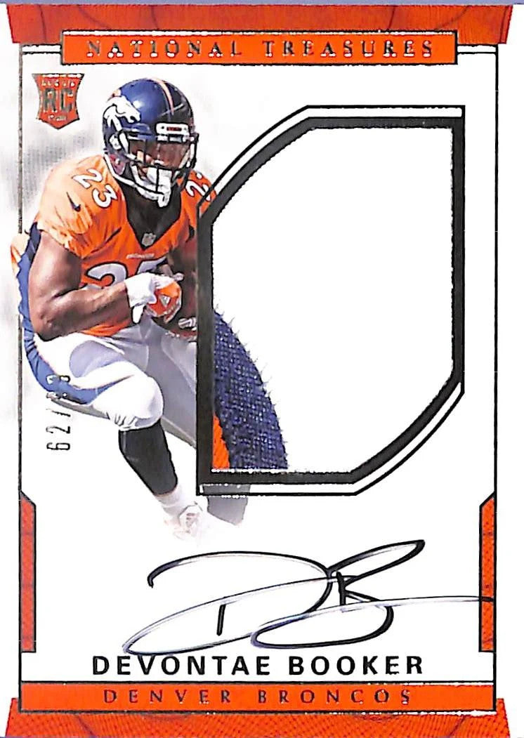 2016 Panini National Treasures - Rookie Patch Autograph Devontae Booker #131 /99