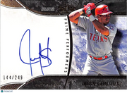 2016 Topps Tier One Prime Performers Juan Gonzalez Auto /249 #PP-JG Rangers