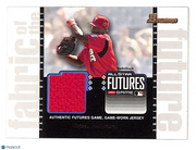 2003 Bowman Draft Picks Ryan Howard Fabric of the Future Game-Worn Jersey FF-RJH