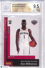 2019 Panini Instant Zion Williamson #13 /1952 BGS 9.5