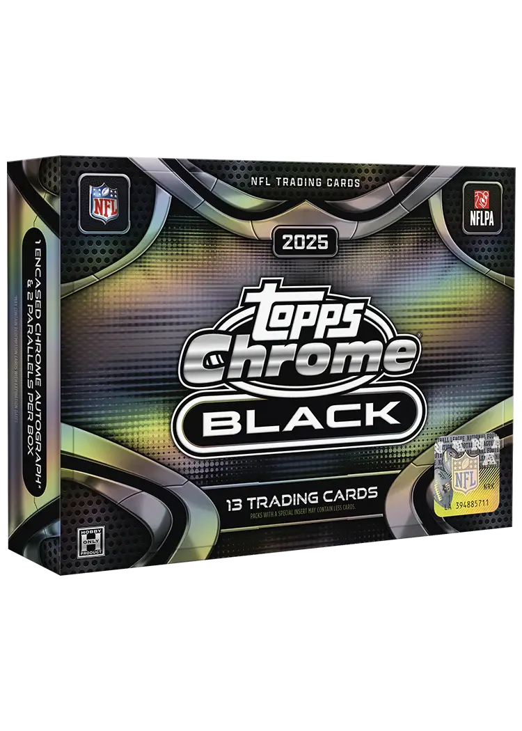2025 Topps Chrome Black Football Hobby Box