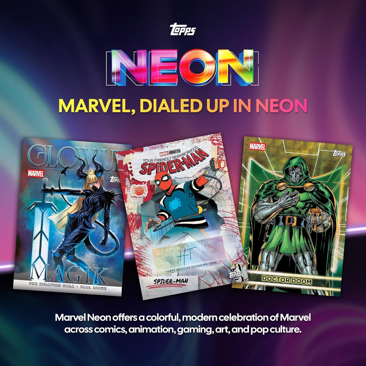 2026 Topps Marvel Neon Blaster Box