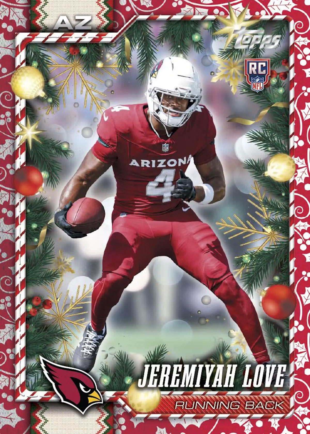 2026 Topps Holiday Football Mega Box