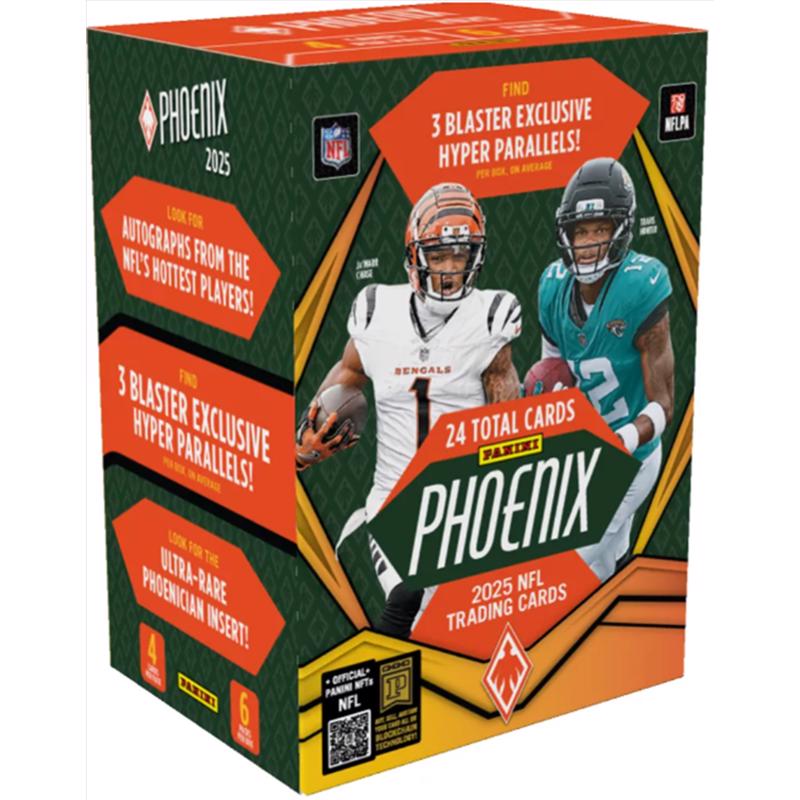 Panini 2025 Phoenix Football Trading Cards Blaster Box