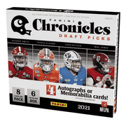 2021 Panini Chronicles Draft Picks Football Hobby Box
