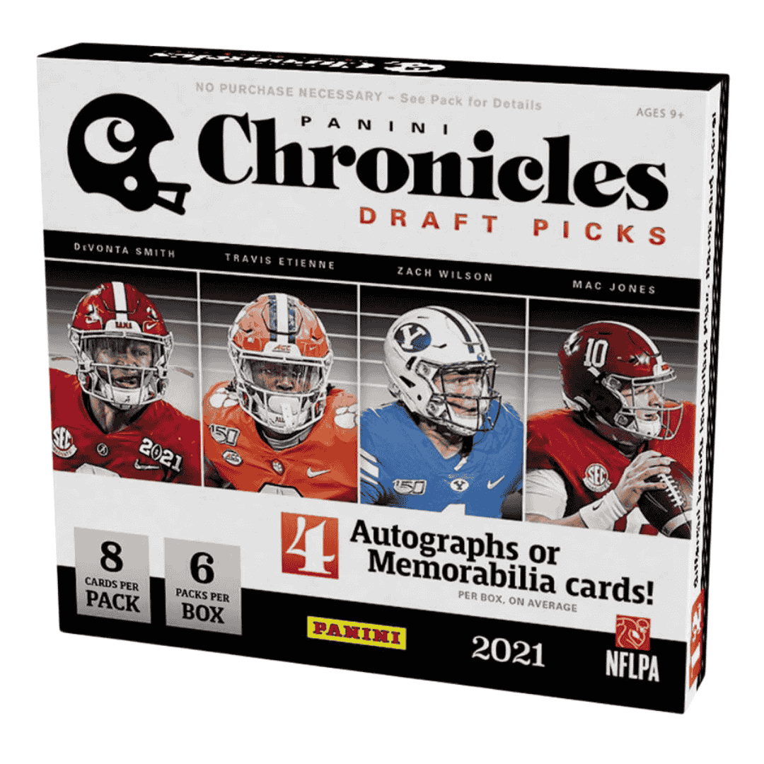 2021 Panini Chronicles Draft Picks Football Hobby Box